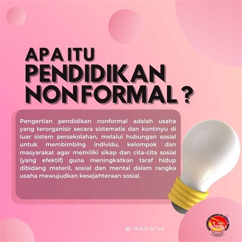 Pendidikan Non Formal