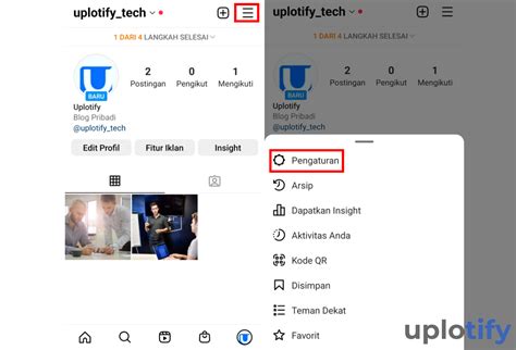 Pengaturan Instagram