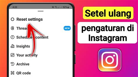 Pengaturan Instagram Web
