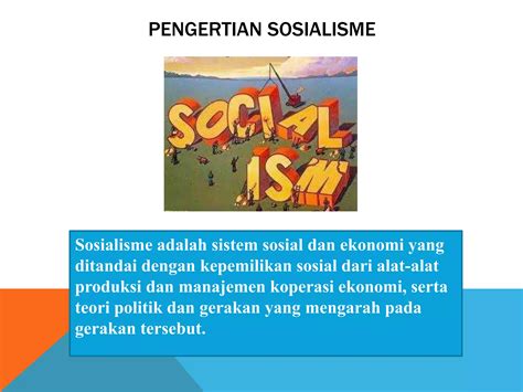 Pengertian Sosialisme