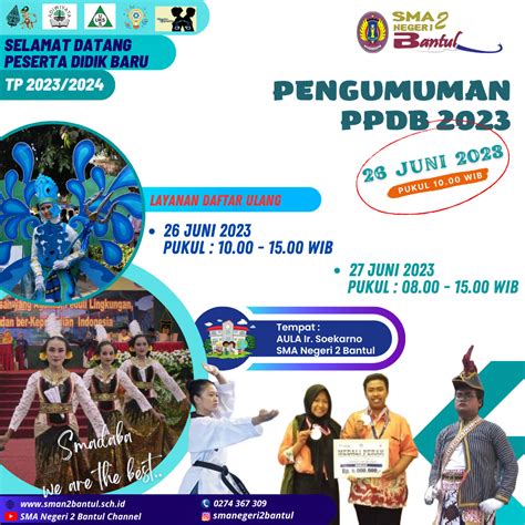 Pengumuman PPDB