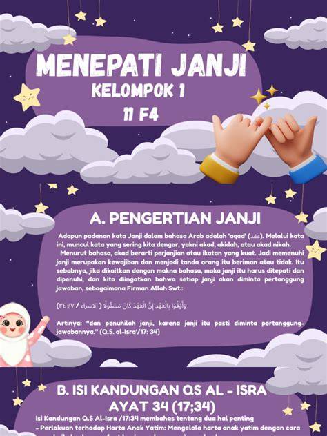 Pentingnya Menepati Janji