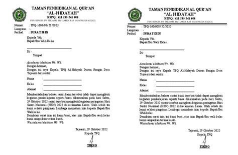 Pentingnya Surat Izin TPQ