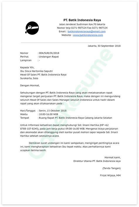 Pentingnya Surat Undangan