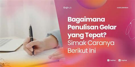 Penulisan