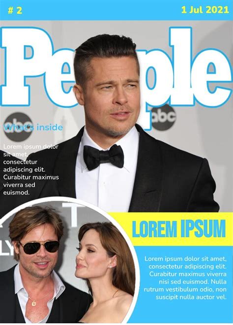 People Magazine Template