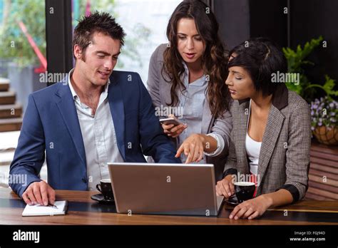 People using technology