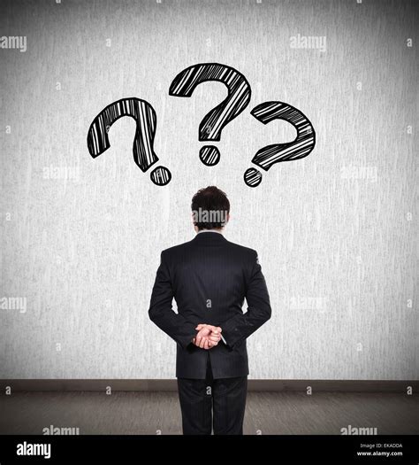 People with question mark on head