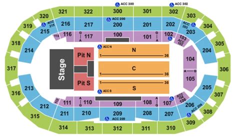 Pepsi Coliseum Seating Chart