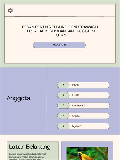 Peran Penting Burung