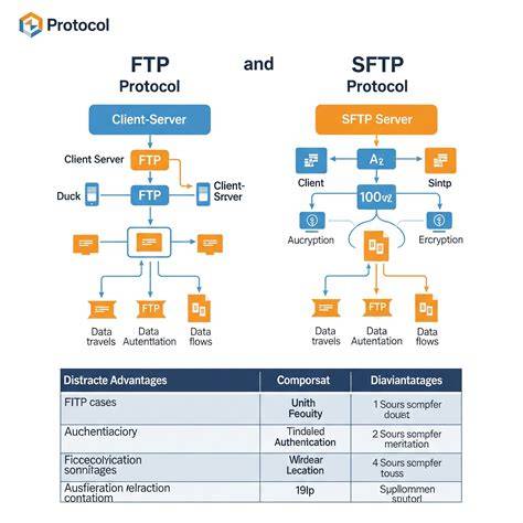 Perbandingan Protokol FTP, FTPS, SFTP
