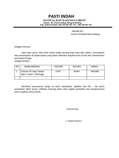 Perbandingan surat