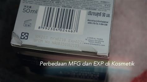 Perbedaan MFG dan EXP Date