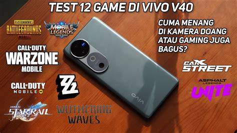 Performa Vivo V40 Gaming