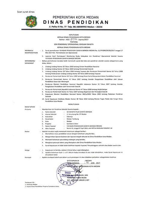Perihal Surat Dinas