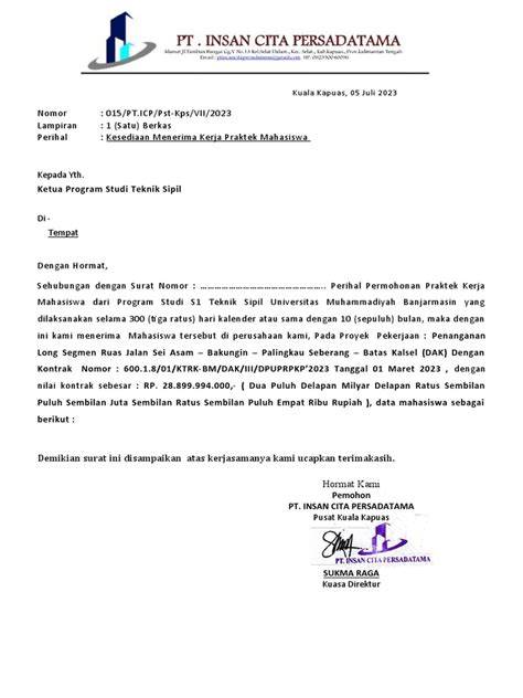 Perihal Surat