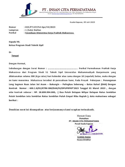 Perihal surat