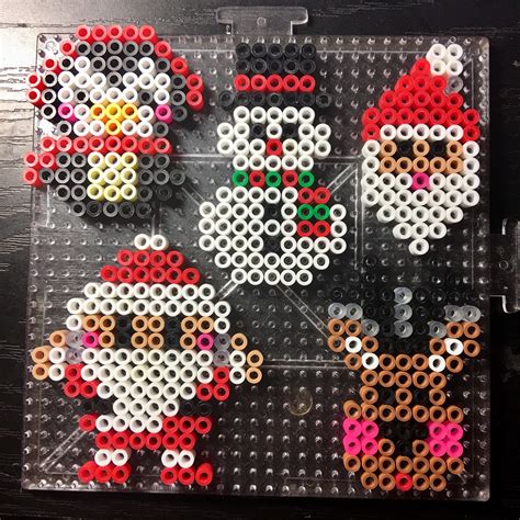 Perler Bead Christmas Patterns Printable