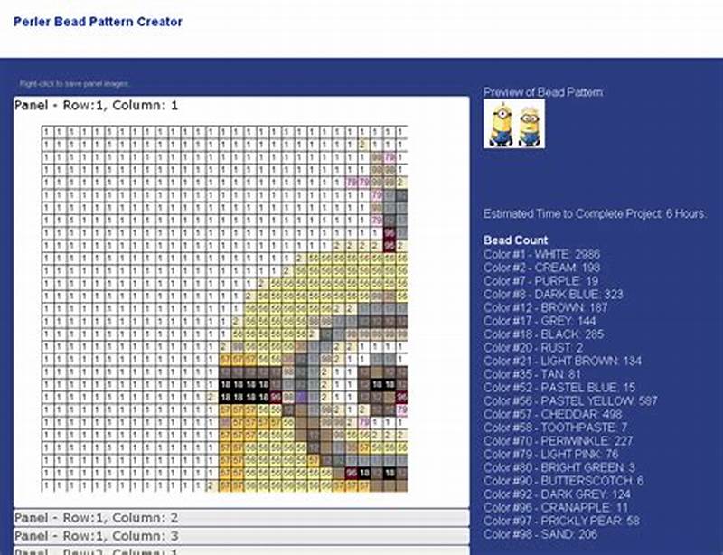 Perler Bead Pattern Generator