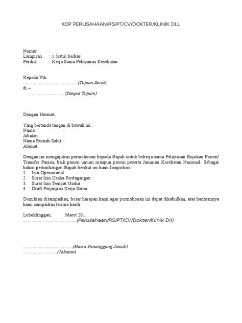Permohonan surat rujukan