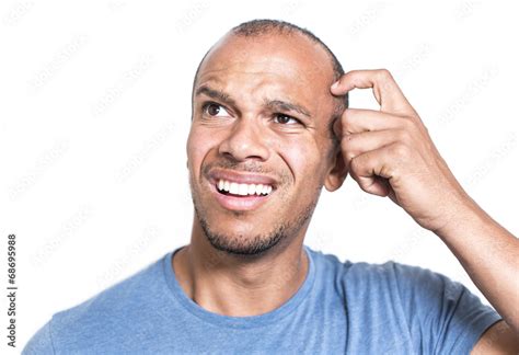 Ilustrasi orang garuk kepala bingung