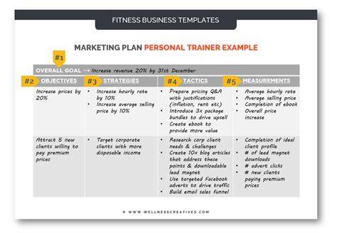 Personal Trainer Marketing Plan Template