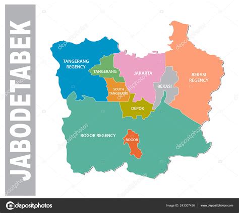 Peta Jabodetabek