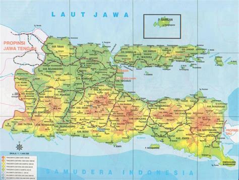 Exploring the Components of East Java Map in Indonesia: A Comprehensive Guide to Education