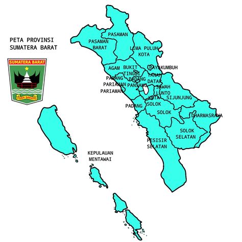 Ilustrasi Peta Sumatera Barat