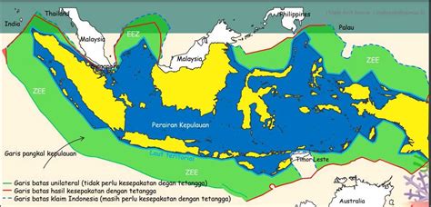 Peta ZEE Indonesia