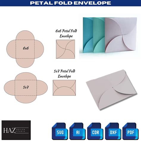 Petal Fold Template