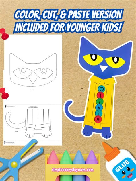 Pete The Cat Template