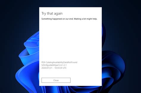 Pex Catalog Availability Not Found