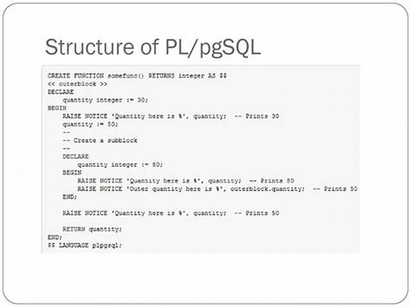 Pg_catalog Plpgsql
