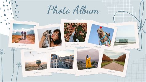 Photo Album Ppt Template