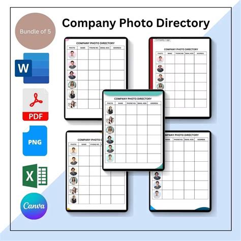 Photo Directory Template