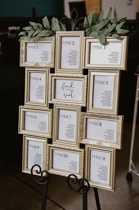 Photo Frame Seating Chart