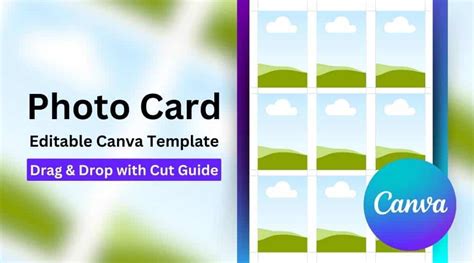Photocard Template Canva