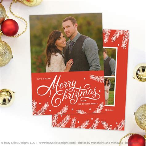 Photoshop Holiday Card Templates