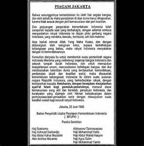 Piagam Jakarta original text