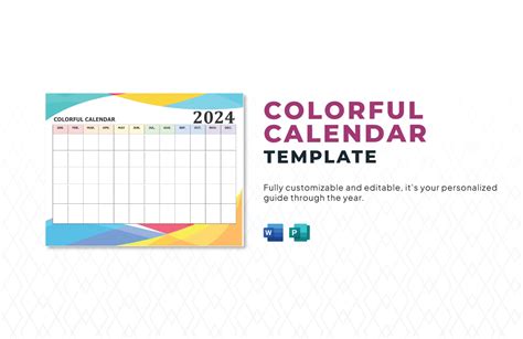 Picture Calendar Template