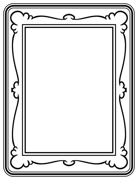 Picture Frames Printable Free