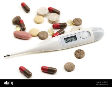 Pills and Thermometer