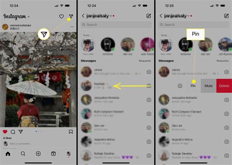 Pin Chat Instagram
