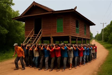 Ilustrasi pindah rumah