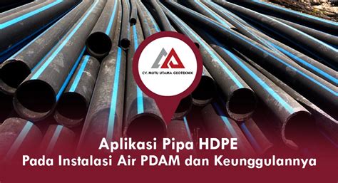 Pipa air PDAM