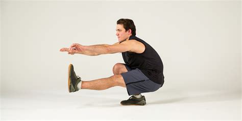 Ilustrasi Pistol Squat