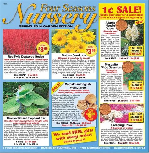 Plant Nursery Catalogs Free