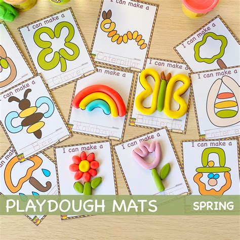 Playdough Mat Printables