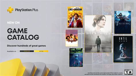 Playstation Plus Game Catalog October